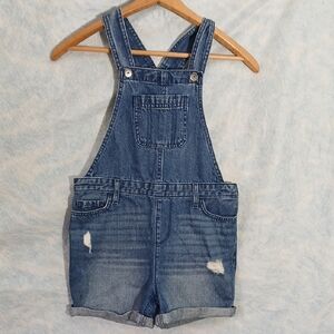 NWT The Children's Place Denim Blue Kids Overalls